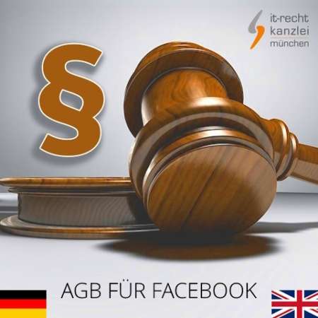 eCommerce AGB für Facebook in deutsch und englisch inklusive Update-Service