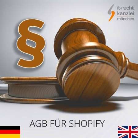 eCommerce AGB für Shopify in deutsch und englisch inklusive Update-Service