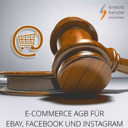eCommerce AGB für Ebay, Facebook und Instagram inklusive Update-Service