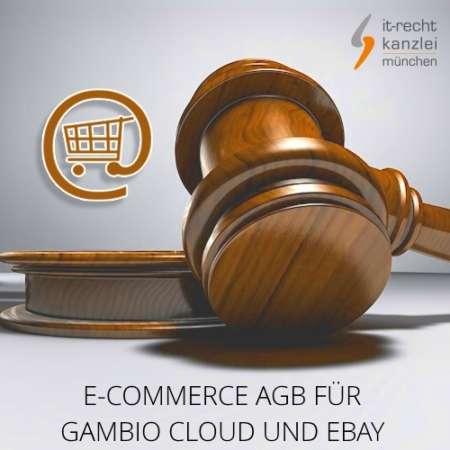 Rechtssichere AGB für Gambio Cloud und Ebay