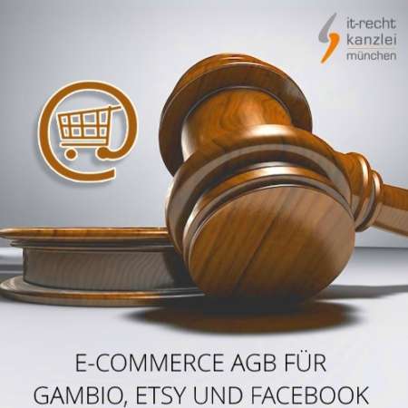 eCommerce AGB für Gambio, Etsy und Facebook inklusive Update-Service