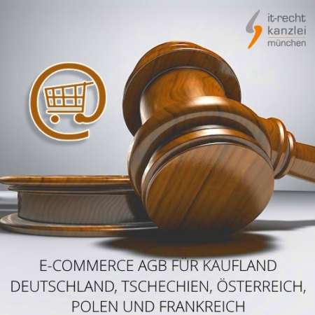 eCommerce AGB für kaufland Deutschland, Tschechien, Österreich, Polen und Frankreich inklusive Update-Service