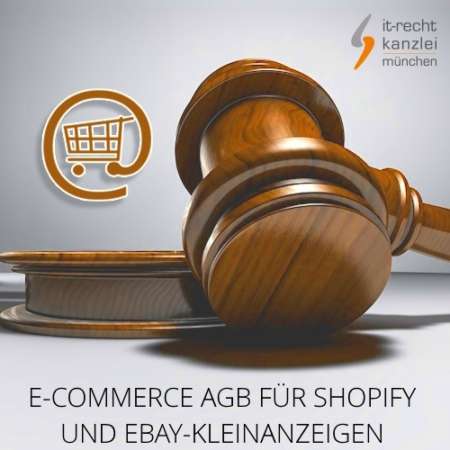 eCommerce AGB für Shopify und Ebay-Kleinanzeigen inklusive Update-Service