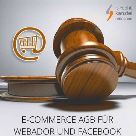 eCommerce AGB für Webador und Facebook inklusive Update-Service