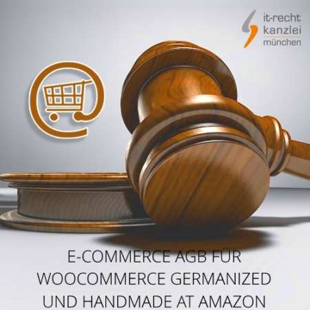 eCommerce AGB für WooCommerce Germanized und Handmade at Amazon inklusive Update-Service